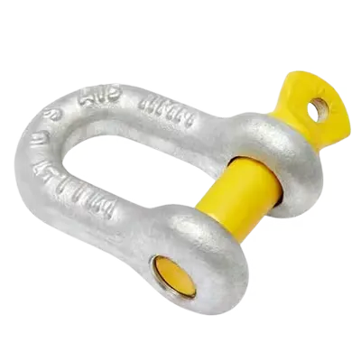 D shackle, WLL varies by size and grade, Shackles and Hooks
