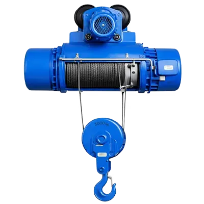 Dual speed wire rope hoist, Capacity range varies by model, Electric Hoists