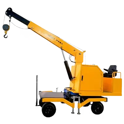 Hydraulic crane, Capacity varies by crane type, Crane Material Handling System