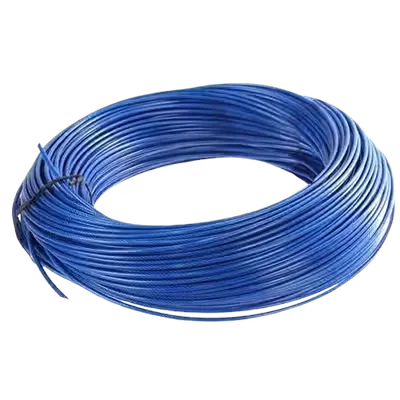 PVC coated wire rope, Size and construction as per requirement, Wire Rope and Accessories