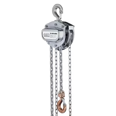 SS chain block, Capacity range varies by model, Chain Pulley Blocks
