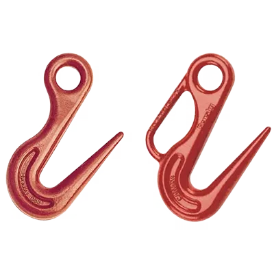 Sling hook and grab hook, WLL varies by size and grade, Shackles and Hooks