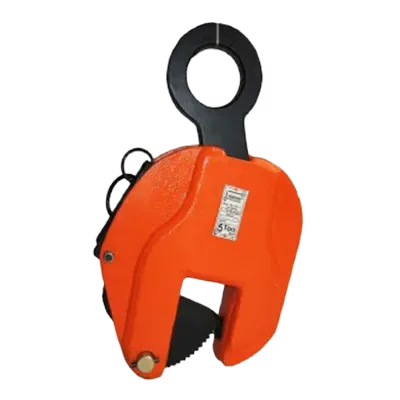 Vertical plate lifting clamp, WLL varies by clamp type, Lifting Clamps