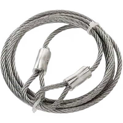 Wire rope sling, Size and construction as per requirement, Wire Rope and Accessories