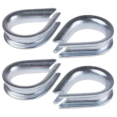 Wire rope thimble, Size and construction as per requirement, Wire Rope and Accessories