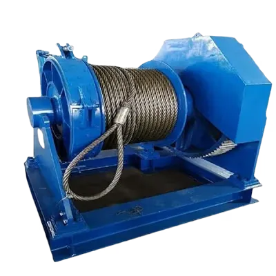 Wire rope winch, Pulling capacity varies by model, Winches and Pulling Machines